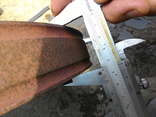 ++จานเบรควอลโว่ FL6 สภาพเกือบ 100\%++