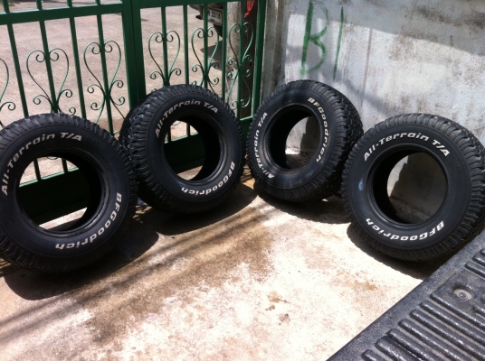 ขายยาง BF ALL TERAIN พอใช้ได้ ใส่ลุยสวน