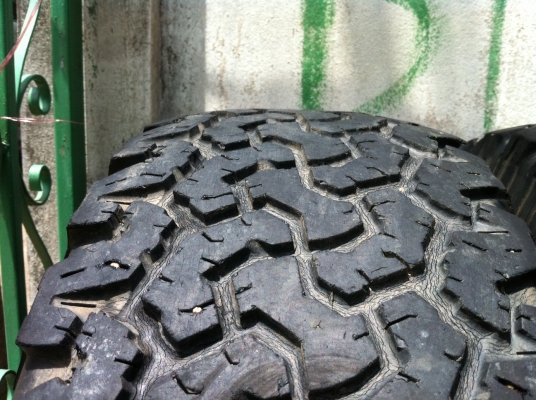 ขายยาง BF ALL TERAIN พอใช้ได้ ใส่ลุยสวน