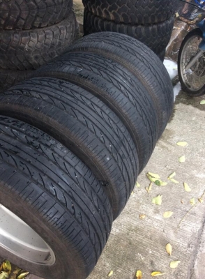 ล้อฟอจูนเนอ TRD ขอบ18 พร้อมยาง 265-60-18 ปี12 สวยๆครับ ล้อฟอจูนเนอ TRD ขอบ18 พร้อมยาง 265-60-18 ปี12 สวยๆครับ