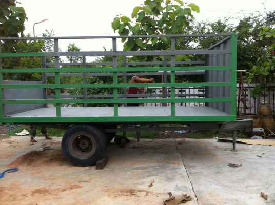 ต้องการขายเทนเลอร์รถไถ ของใหม่ ครัซซีเหล็กวายเฟร์ด 3*6"