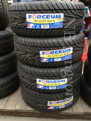 ยางใหม่ forceum 195-50-15