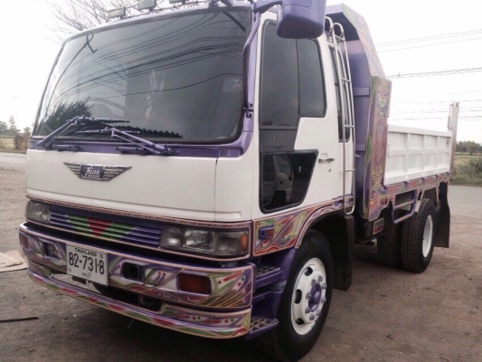 ขาย6ล้อHINO FF195ดั้มดินรถห้างยาง900ขอบ20สวยๆ