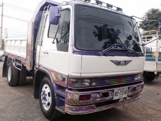 ขาย6ล้อHINO FF195ดั้มดินรถห้างยาง900ขอบ20สวยๆ