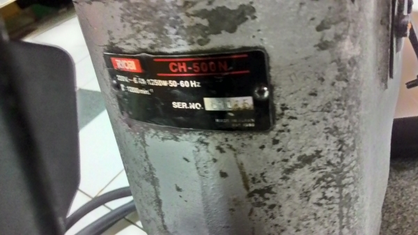 ขายเครื่องสกัดแย็กไฟฟ้าตัวใหญ่ยี่ห้อ Ryobi รุ่นCH500N(1,350วัตต์) made in japanแท้ๆครับ