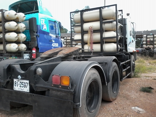 มาอีกแล้วครับ 15 คัน หัวลากแก๊ส ISUZU DECA 270 ปี46 เครื่อง เชียงไฮดีเซล