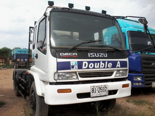 มาอีกแล้วครับ 15 คัน หัวลากแก๊ส ISUZU DECA 270 ปี46 เครื่อง เชียงไฮดีเซล