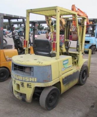 รถโฟล์คลิฟท์ รถยก Mitsubishi FG20 ขนาด 2 ตัน เก่าญี่ปุ่น ราคามิตรภาพ