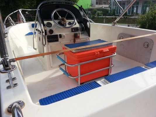 ขายเรือตกปลา 15.6 ฟุต พร้อมเครื่อง Yamaha 85 แรง...หาดใหญ่
