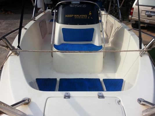ขายเรือตกปลา 15.6 ฟุต พร้อมเครื่อง Yamaha 85 แรง...หาดใหญ่