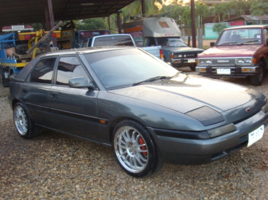 มาสด้า 323 จองแล้วจากด.ต.สุนทร กลิ่นจันทร์ ตชด.34 แม่สอด