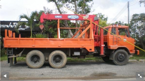 10 ล้อ เพลาเดียว เครื่องeh700 ติดเครน unic 5ตัน5ท่อน ท้องvหลังv สภาพสวยพร้อมใช้งาน
