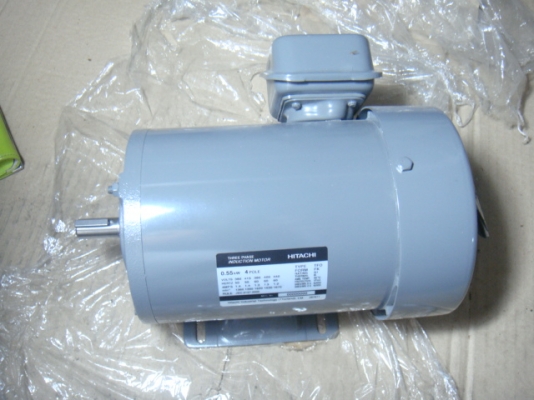 ขายมอเตอร์ใหม่ รุ่น0.55kw (0.7HP)  HITACHI