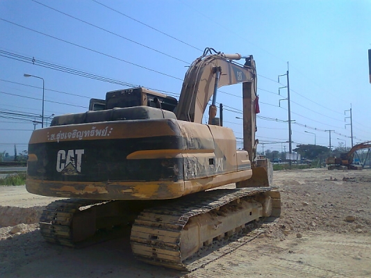 ขายด่วน!..รถแบคโฮ CAT 320 B รถสวย ทรงดี มีเล่มทะเบียนครบ.