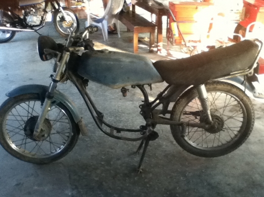 ขายโครง คอนคอร์ด RXK  แท่นเครื่อง LIFAN 200 cc ยืนคัน...มีทะเบียน