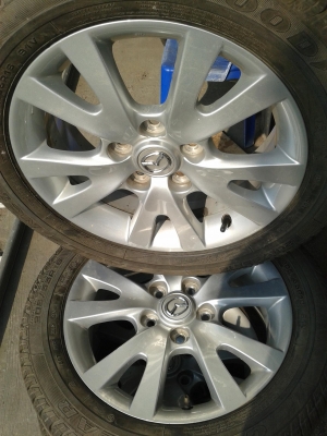 ล้อ+ยาง มาสด้า3 สภาพสวย