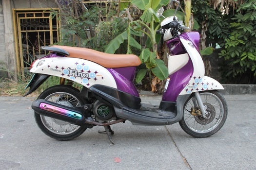 ขาย YAMAHA มีโอ แปลงเป็นฟีโน่ สภาพสวย พร้อมใช้ เครื่องดีเดิมๆ ไม่เคยแกะ เฟื่องท้ายไม่หอน  ชุดสีสวย ทะเบียนพร้อมโอน