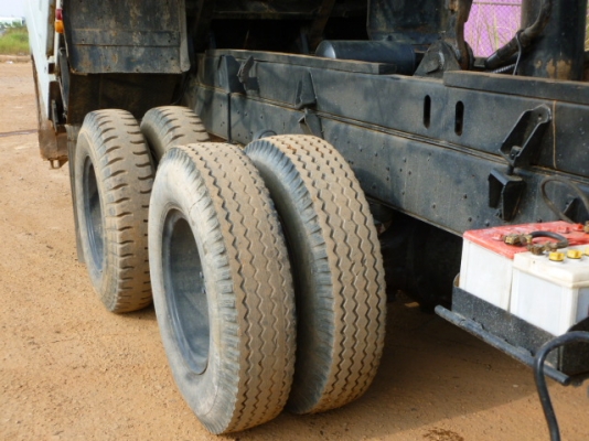 แสงฟ้าเต้นรถ///ขาย10ล้อดั้ม2เพลา ร็อกกี้195 กระบะดั้มสามมิตร สภาพสวย