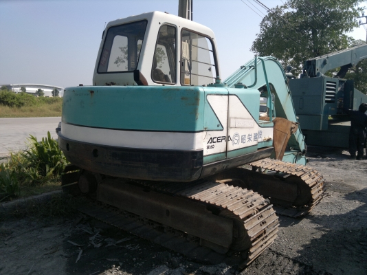 รถขุด KOBELCO  SK60-1 รถนอกนำเข้า ไม่เคยใช้ในไทย มาถึงแล้วครับ สภาพดีครับ ติดต่อ มานะ 085-9049669
