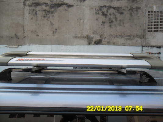 ขายแร็คหลังคารถ ยี่ห้อ CARREBOY ของจากศูนย์เลยคราฟ ใส่มาแค่ 1 ปีคราฟ