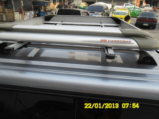 ขายแร็คหลังคารถ ยี่ห้อ CARREBOY ของจากศูนย์เลยคราฟ ใส่มาแค่ 1 ปีคราฟ