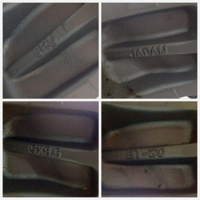 >>>ขายล้อ JRD JAPAN ขอบ15x8.5 ใส่ 6รู139.7 ลายใบพัด ออฟลึกๆ ครับ<<<