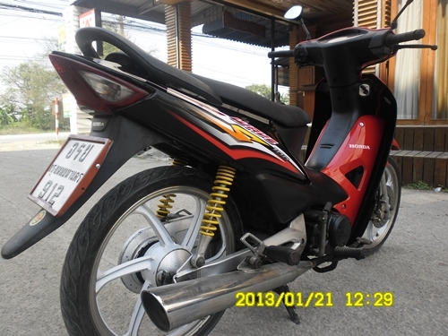 wave100ยูบ๊อกปี48รถบ้านเดิมๆเครื่องดีสีสวยสภาพดีภาษีไม่ขาด