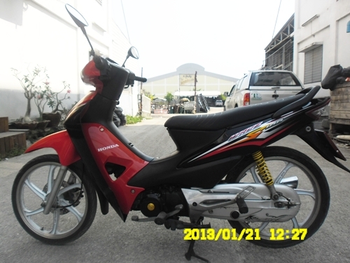 wave100ยูบ๊อกปี48รถบ้านเดิมๆเครื่องดีสีสวยสภาพดีภาษีไม่ขาด