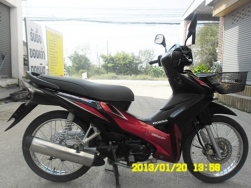 ขายแล้วขอบคุณคุณกิตติสวรรคโลกwave110iปี54รถบ้านมือเดียว