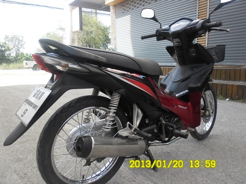 ขายแล้วขอบคุณคุณกิตติสวรรคโลกwave110iปี54รถบ้านมือเดียว