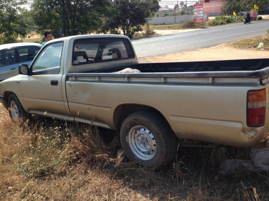 TOYOTA HILUX MIGHTY-X ปี 34 วางเครื่อง 1J ติดแก๊ส LPG ลงเล่มครบถูกต้อง ภายในคอนโซลสวยครบ แอร์เย็น กระบะปูพื้นแม็กลายเนอร์ ช่วงล่างคัชซีสวยไม่มีดาม ยางสภาพดีพร้อมบรรทุกพร้อมใช้งานได้เลย ทะเบียนภาษีครบพร้อมโอน ราคาต่อรองได้ครับ