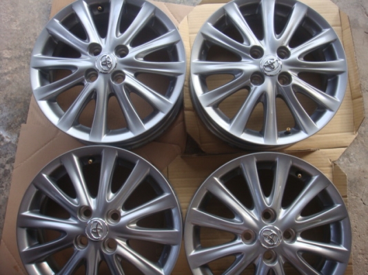 ขายล้อแม็ก วีออส 12 ก้าน รมดำ สภาพ ป้ายแดงคับ ใหม่ ไม่มีรอย