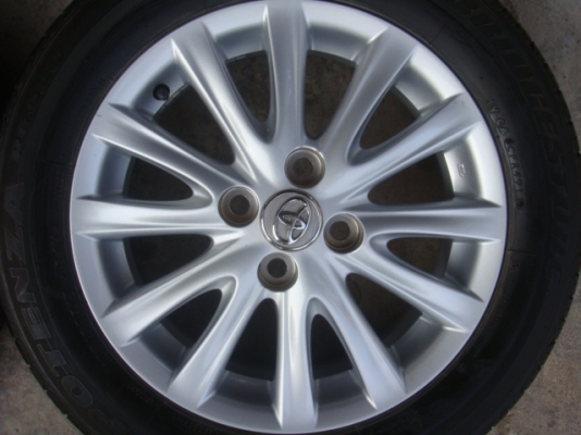 ขายล้อแม็กซ์ วีออส 12 ก้านคับ พร้อมยาง ปลายปี 11 คับ