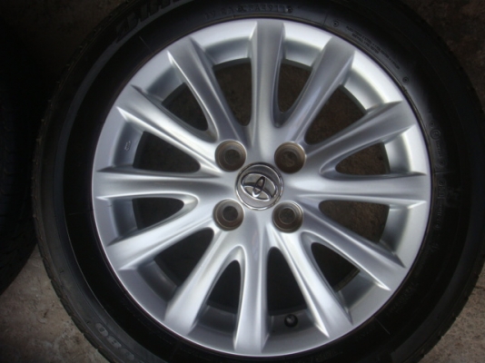 ขายล้อแม็กซ์ วีออส 12 ก้านคับ พร้อมยาง ปลายปี 11 คับ