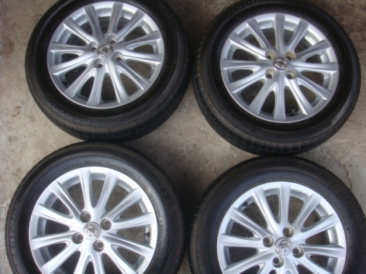 ขายล้อแม็กซ์ วีออส 12 ก้านคับ พร้อมยาง ปลายปี 11 คับ