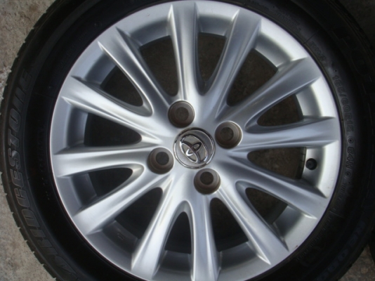 ขายล้อแม็กซ์ วีออส 12 ก้านคับ พร้อมยาง ปลายปี 11 คับ