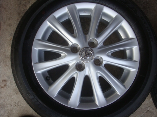 ขายล้อแม็กซ์ วีออส 12 ก้านคับ พร้อมยาง ปลายปี 11 คับ