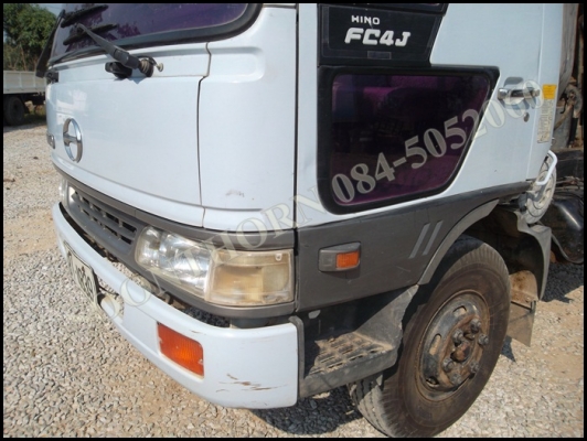 ขายด่วน รถบรรทุก 6 ล้อ HINO FC4J 140 แรง รถห้างแท้ มือเดียวเดิมๆ กระบะดั้ม รถสวยพร้อมใช้งาน ราคาสุดคุ้ม
