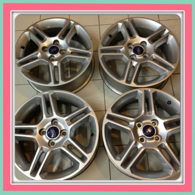 ขายล้อแม็กซ์เดิมมือ2 ขอบ16 ตัว Ford festa 4/100 ราคา 4300บาทถูก