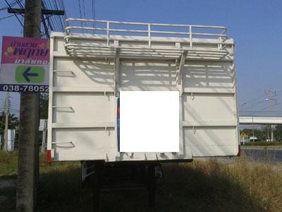 ขายหางพ่วง 3 เพลาแท้ ค่ายพนัส สภาพดี Tel. 088-4501277