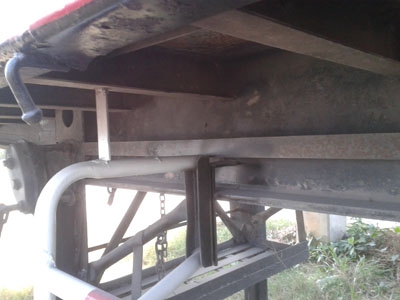 ขายหางพ่วง 3 เพลาแท้ ค่ายพนัส สภาพดี Tel. 088-4501277