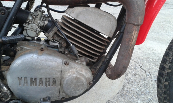 yamaha dt125โช๊คคู่