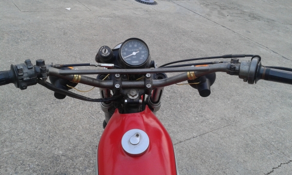 yamaha dt125โช๊คคู่