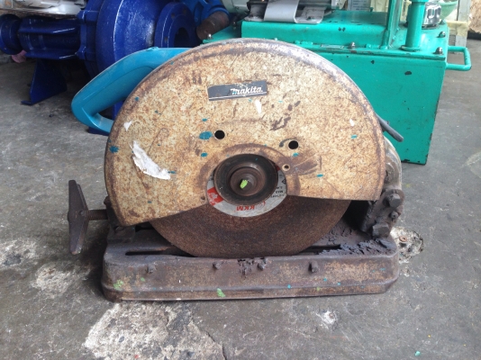 ขายแท่นตัดไฟเบอร์ makita 2414B แท้ วิ่งนิ่ม พร้อมใช้งาน (เปลี่ยนด้ามจับใหม่)ขายถูกครับ