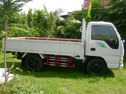 ISUZU NKR 66 E หัวการ์ตูน เครื่อง 4 HF1 120แรงLPG บรรทุกไม่ติดเวลา