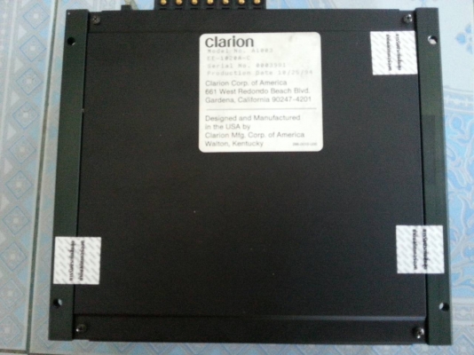 แอมป์ 2 แชลแนล Clarion