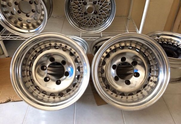 ขายล้อ WORK CRAG 15x8.5 ออฟ-20 6/139.7 ออฟลึกๆ มี 1 คู่ ประมูลจากญี่ปุ่น