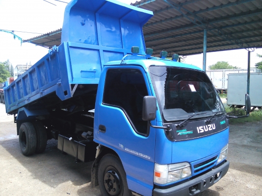 6 ล้อกลาง ดัมพ์  ISUZU  *Euro.2*  NKR 130 แรงม้า+Turbo  * ยาว 4.00 ม. *  รถสวยเดิม_สภาพพร้อมใช้งาน * รถห้างแท้ * มีเล่มพร้อม *