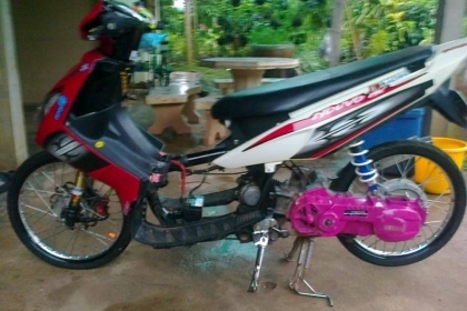 ขาย นูโว MX ปี49 ทำเครื่องมาใหม่ ยางนอก+ใน ซีลวด ดุม เปลียนมาใหม่