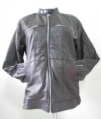 ขอเสนอเสื้อหนังคอจีน มีสีดำ/น้ำตาล ของใหมทุกตัว มีทุกไซส์ ครับ